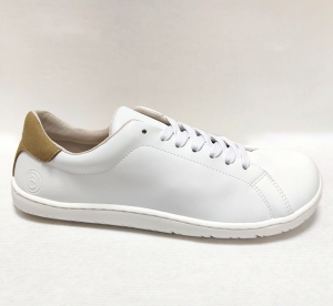 Zapatilla Barefoot Blanco - Taupe Coqueflex Adulto